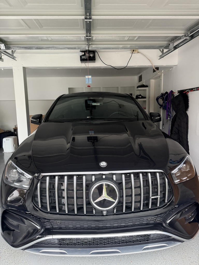 Black Mercedes-AMG GLE detailed
